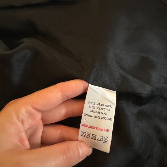 Reiss Wool Blend Blazer - Hourglass blazer - Picture 5 of 5